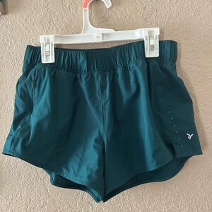Women's Teal Athletic Shorts